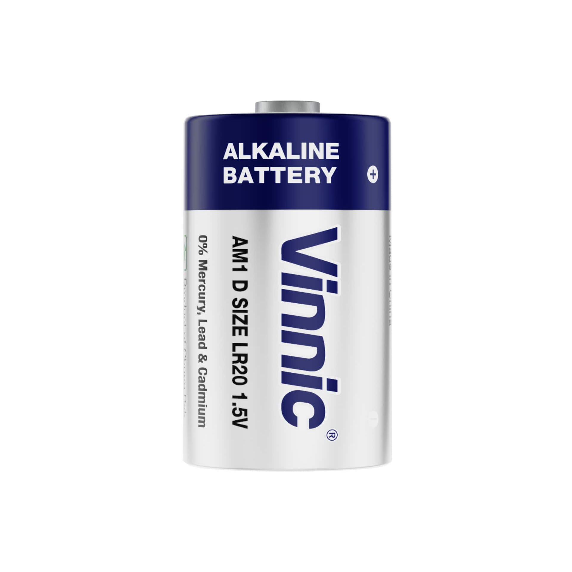 0%無汞鹼性柱形電池